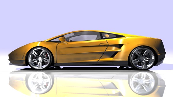 max luxury lamborghini gallardo sports car - Lamborghini Gallardo (Optimized 4 C4D) by DickSavagewood